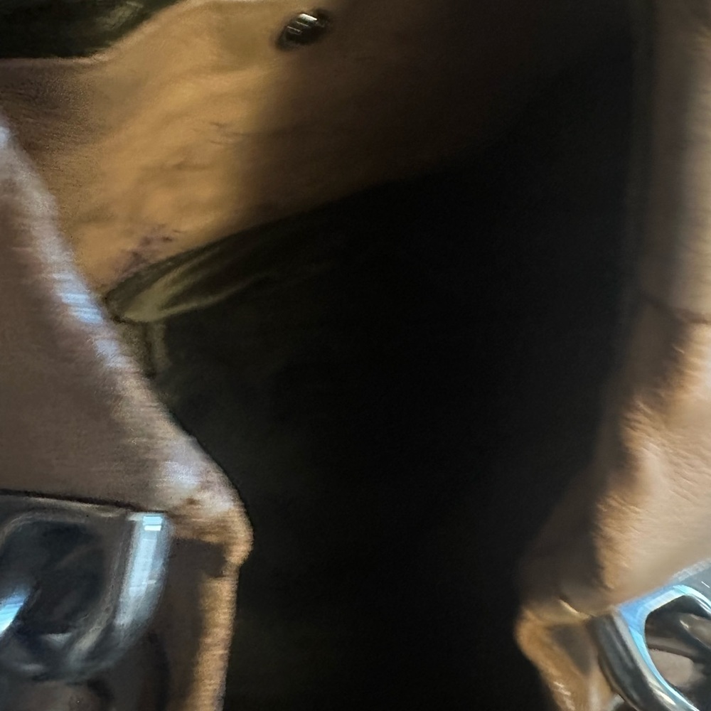 Prada Tan Leather Shoulder Bag - Picture 6 of 7